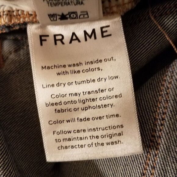 FRAME Le Crop Mini Boot Jeans sz 26 - Picture 7 of 7